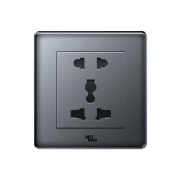 Switch Socket - Model: A63 Grey