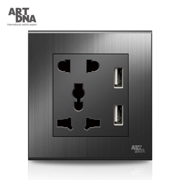 Switch Socket- Model: V23 Black
