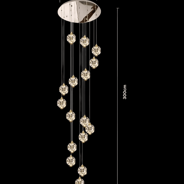 Duplex Pendent 16 heads